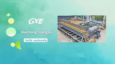 Nantong, Jiangsu – Textile wastewater – Daily treatment capacity 2,000 m³